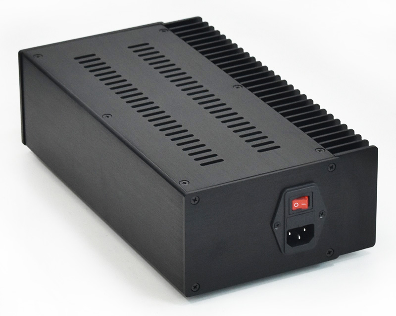 Mono split power amplifier chassis All-aluminum single-side cooling  Class A amp case DIY  175*90*309mm