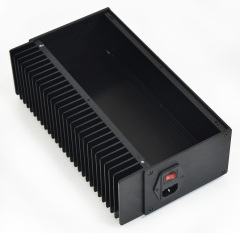 Mono split power amplifier chassis All-aluminum single-side cooling  Class A amp case DIY  175*90*309mm