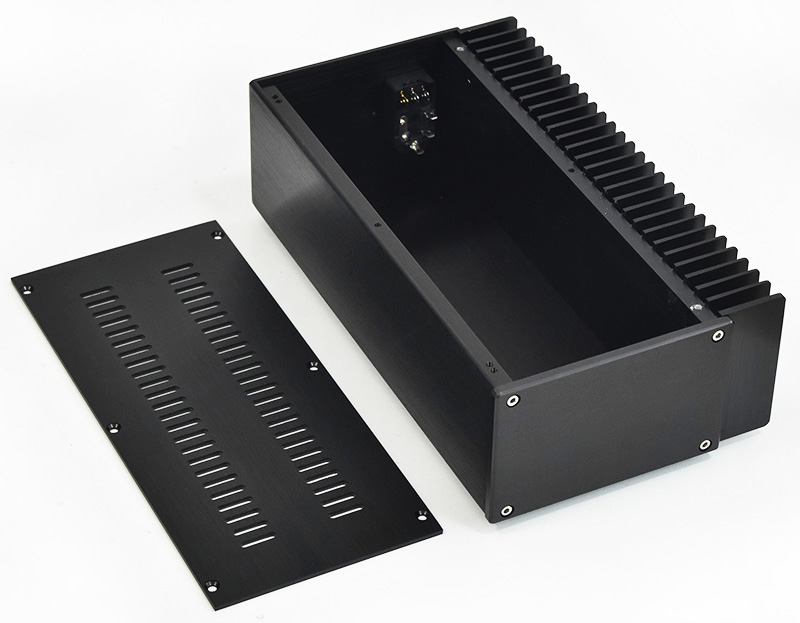 Mono split power amplifier chassis All-aluminum single-side cooling  Class A amp case DIY  175*90*309mm