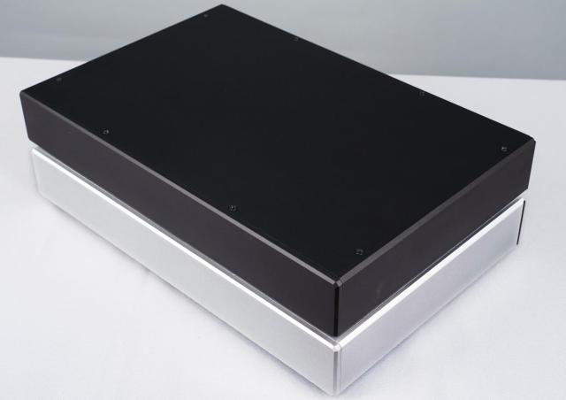 DIY Amplifier chassis preamp case DAC box headphone amp shell Power supply Chassis  372*55*241mm