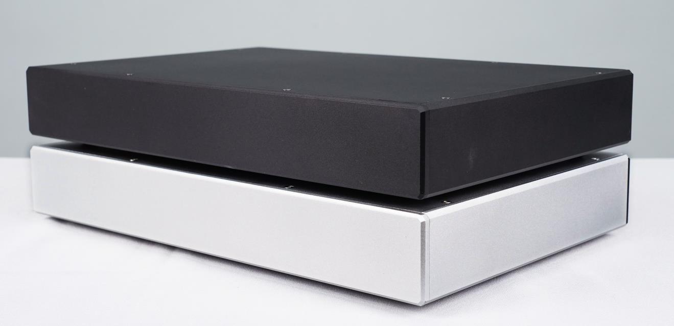 DIY Amplifier chassis preamp case DAC box headphone amp shell Power supply Chassis  372*55*241mm