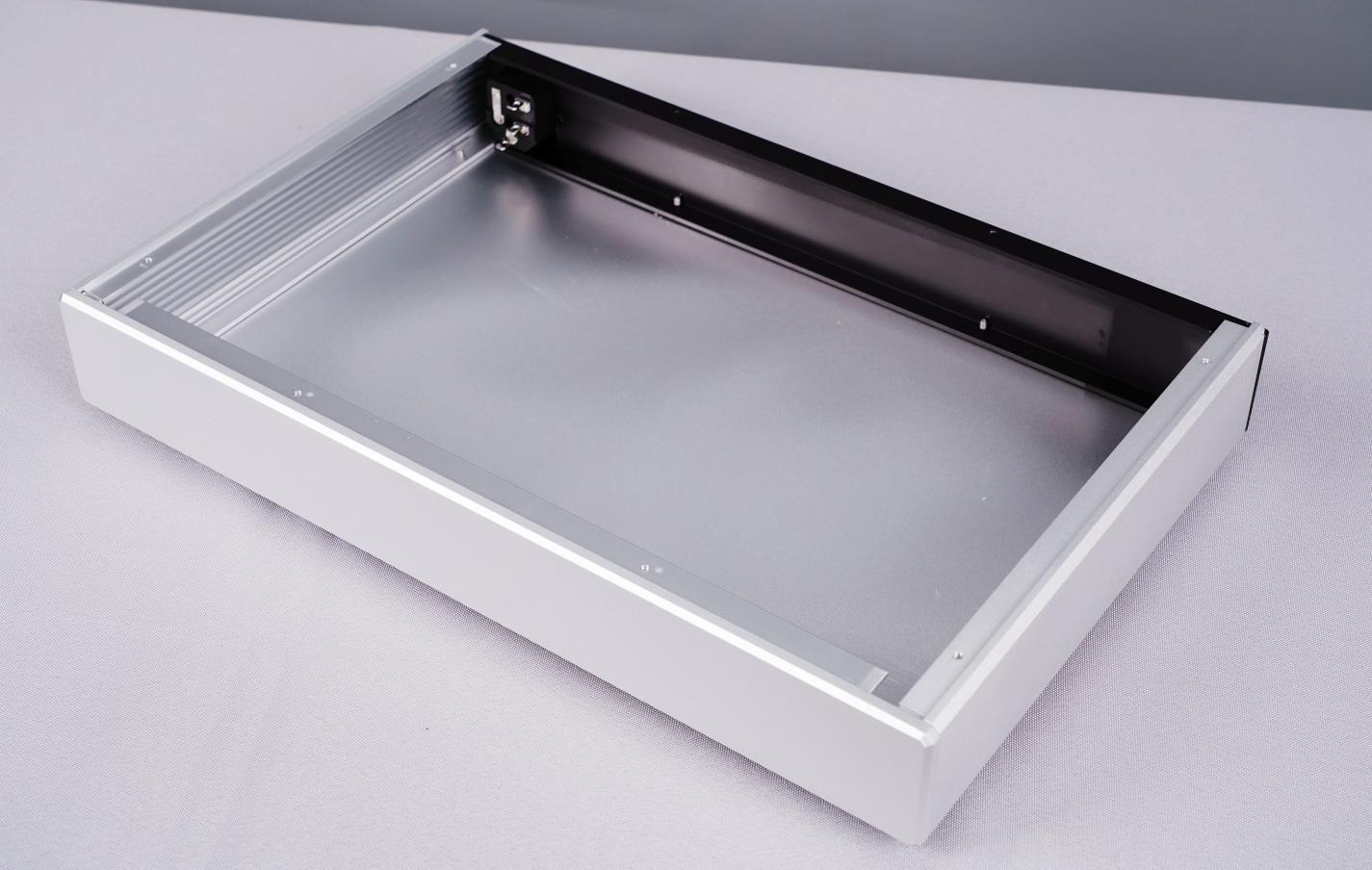 DIY Amplifier chassis preamp case DAC box headphone amp shell Power supply Chassis  372*55*241mm