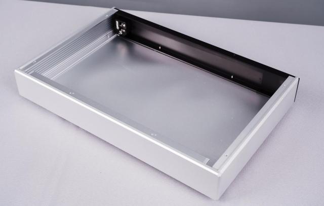 DIY Amplifier chassis preamp case DAC box headphone amp shell Power supply Chassis  372*55*241mm