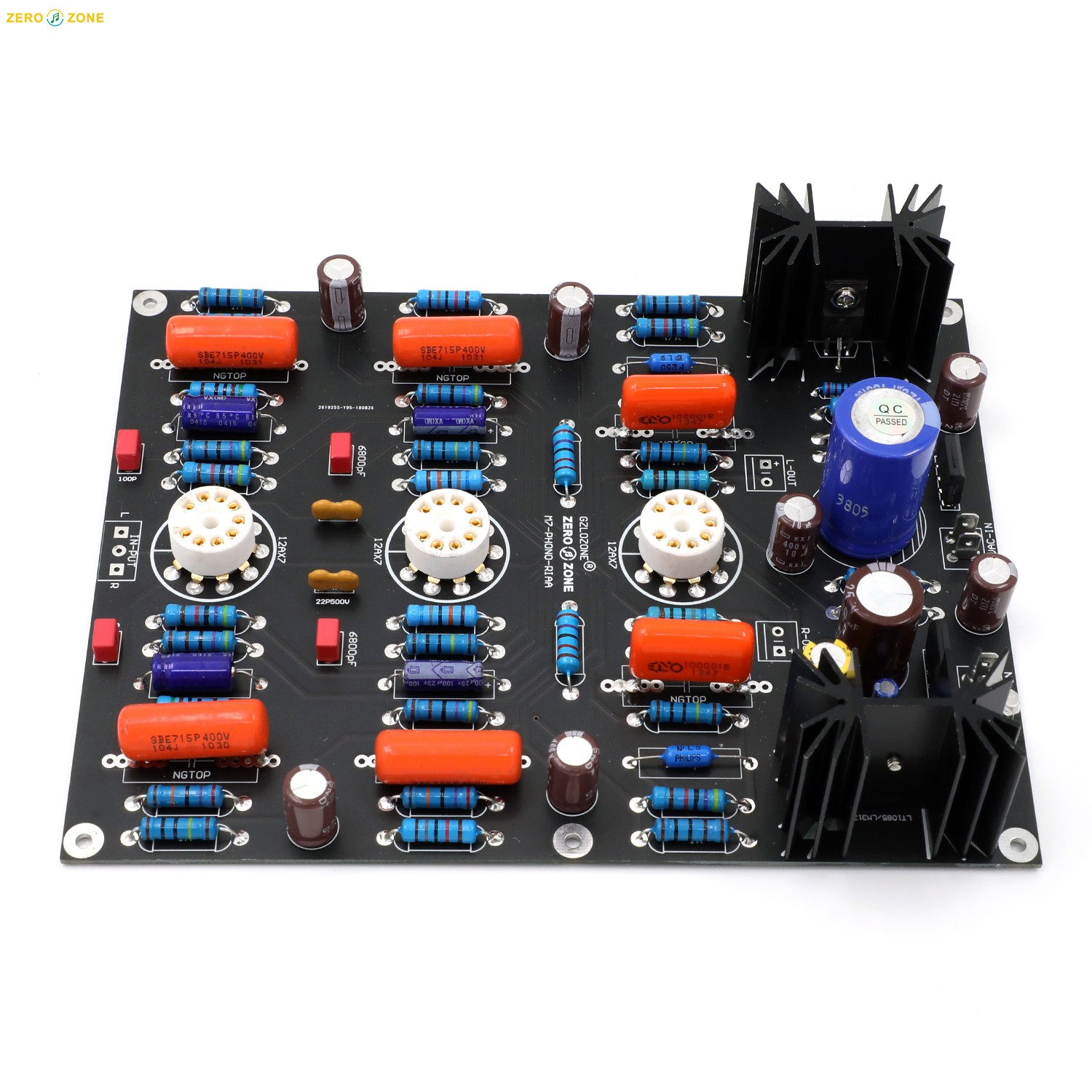 Classic Circuit - Clone Marantz 7 (M7) Hifi MM Tube Phono Amp Bare PCB / Phono Amplifier Kit / Phono Amplifier Board