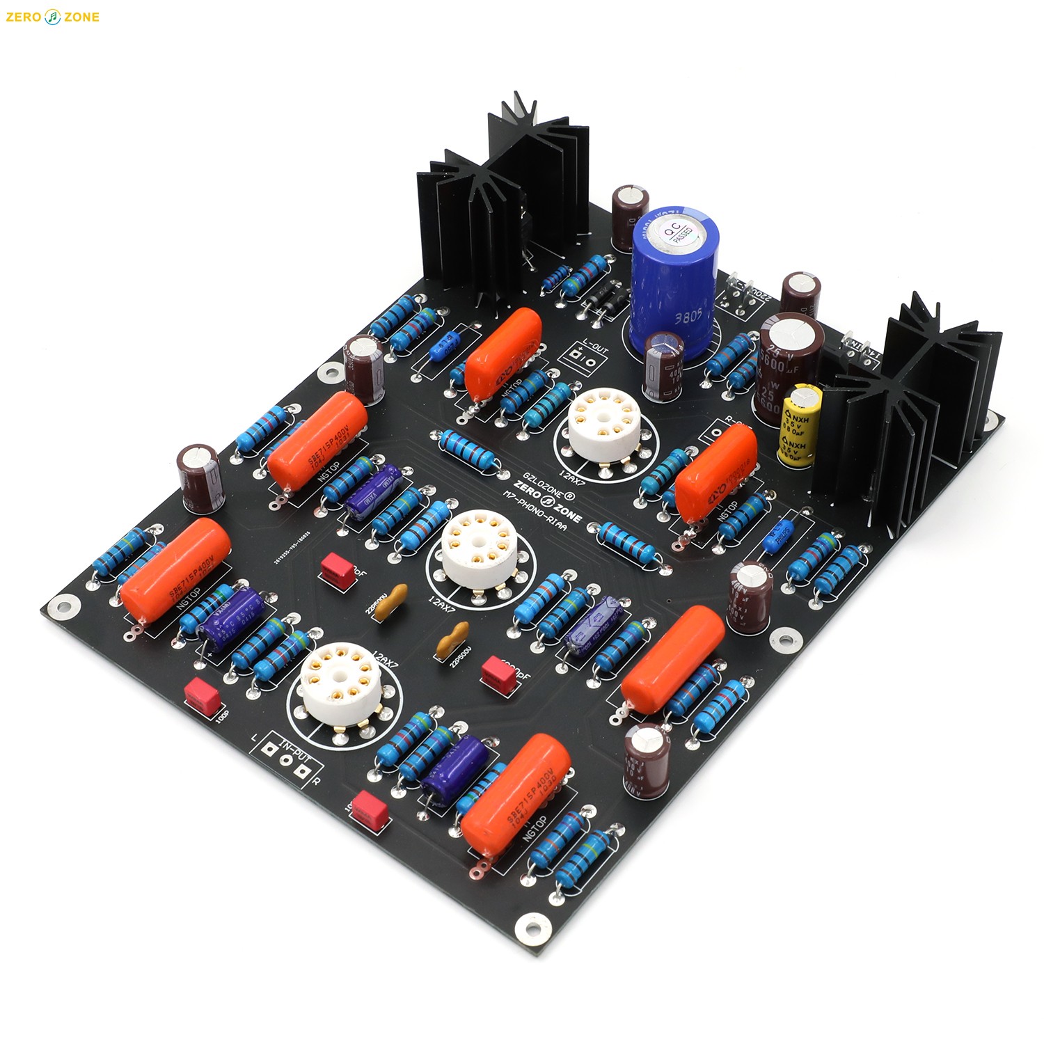 Classic Circuit - Clone Marantz 7 (M7) Hifi MM Tube Phono Amp Bare PCB / Phono Amplifier Kit / Phono Amplifier Board