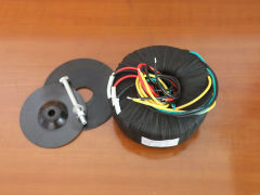 ZEROZONE 115V/230V 500VA Black Cloth Toroid Transformer
