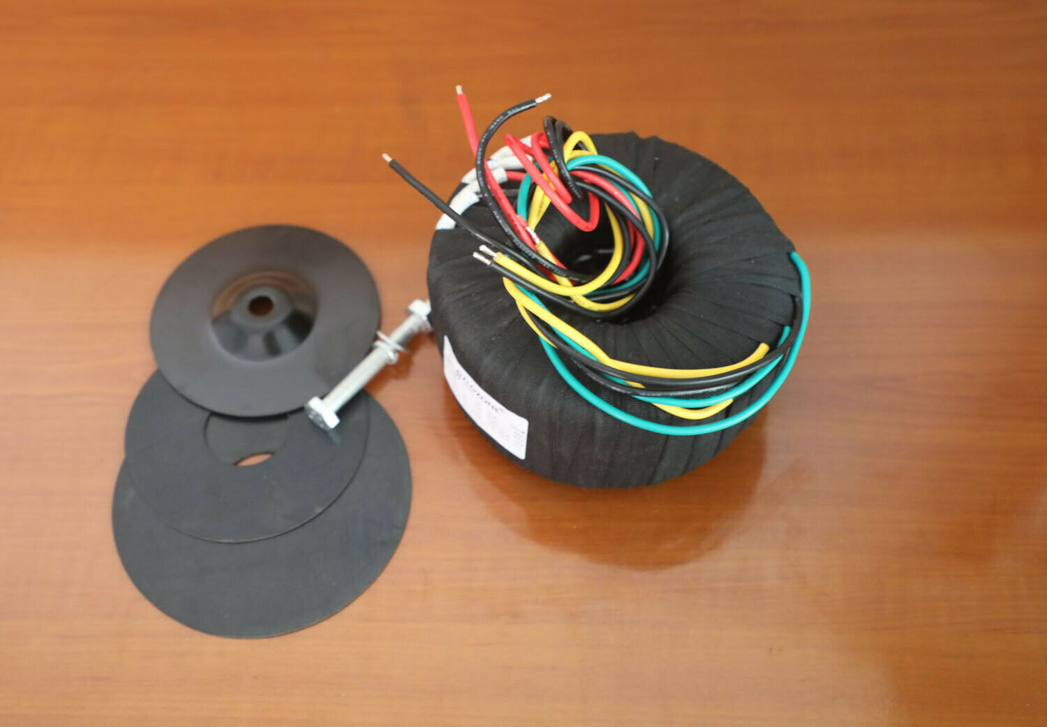 ZEROZONE 115V/230V 500VA Black Cloth Toroid Transformer