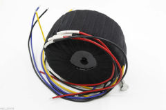 ZEROZONE 115V/230V 500VA Black Cloth Toroid Transformer