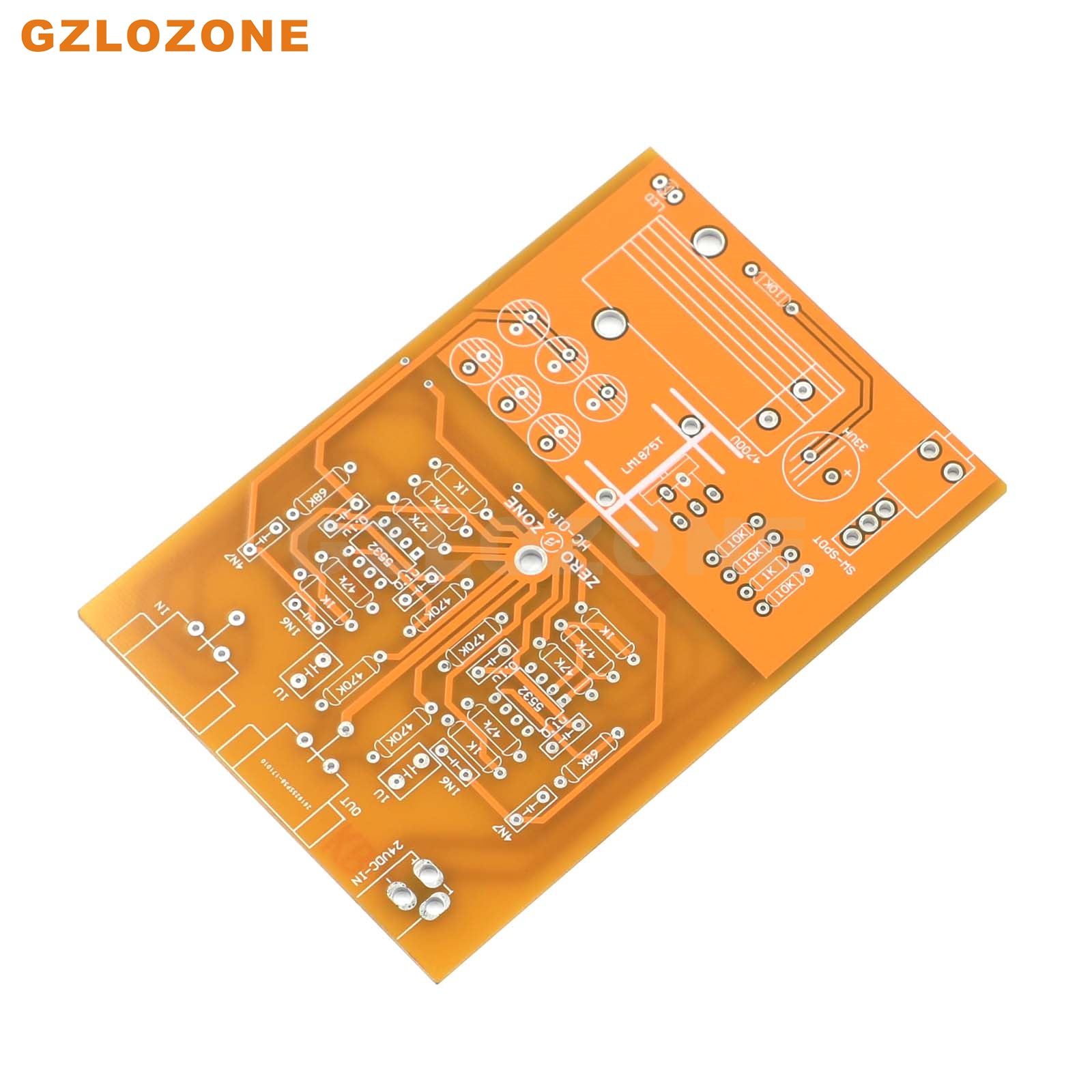 ZEROZONE Stereo MM Turntable Preamplifier HC-01A Phono Amplifier Bare PCB Base On DUAL Circuit