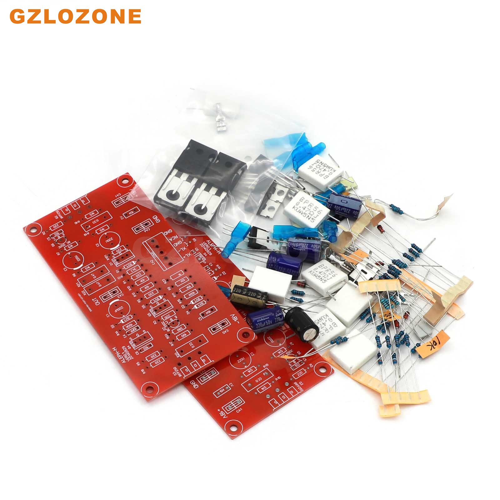 One Pair Stereo PASS ALEPH-M 16W Pure Class A Power Amplifier DIY Kit/Finished Board