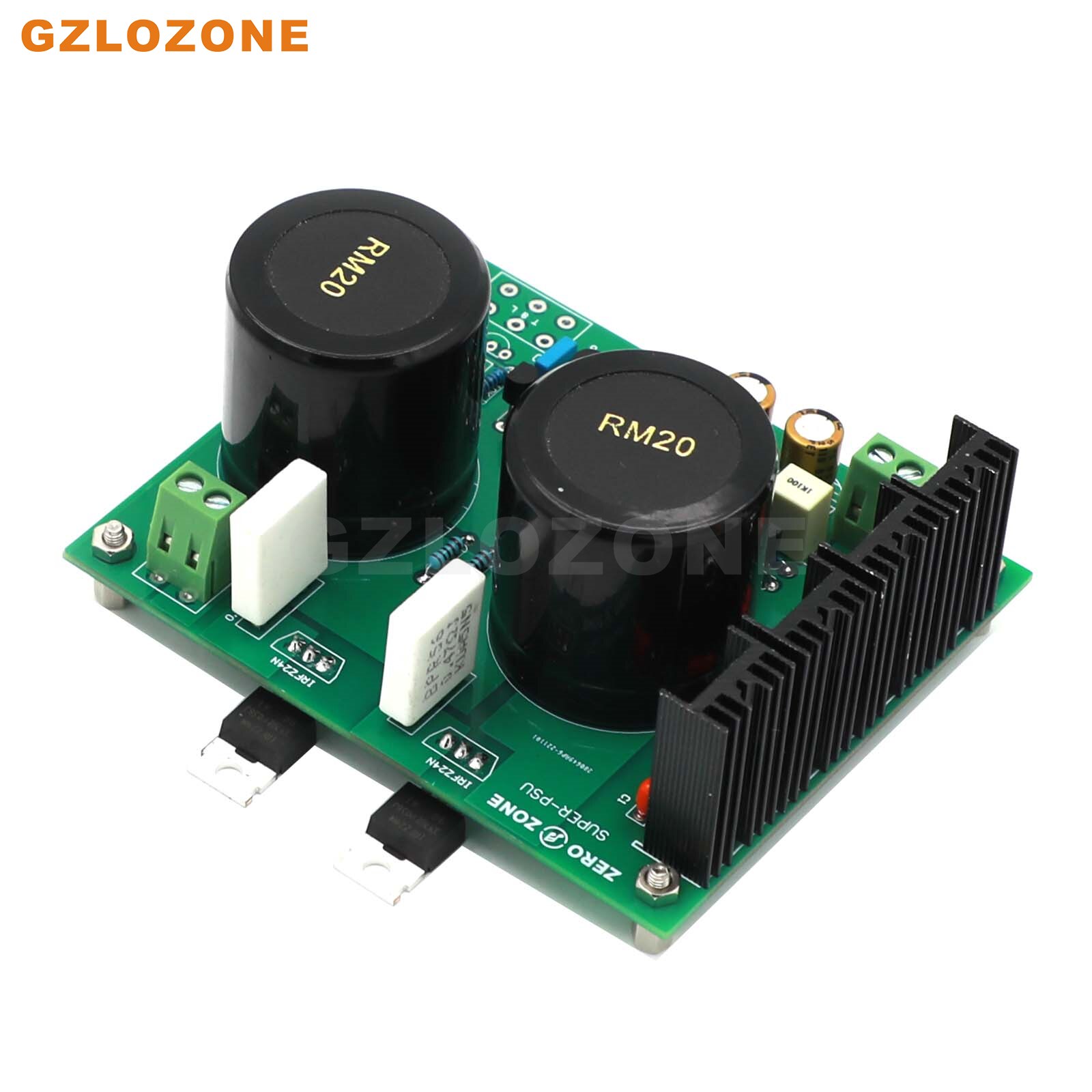 SPUER-PSU Ultra-low Noise Linear Power Supply DIY Kit/Finished Board Base On σ22 Circuit DC 5V----24V