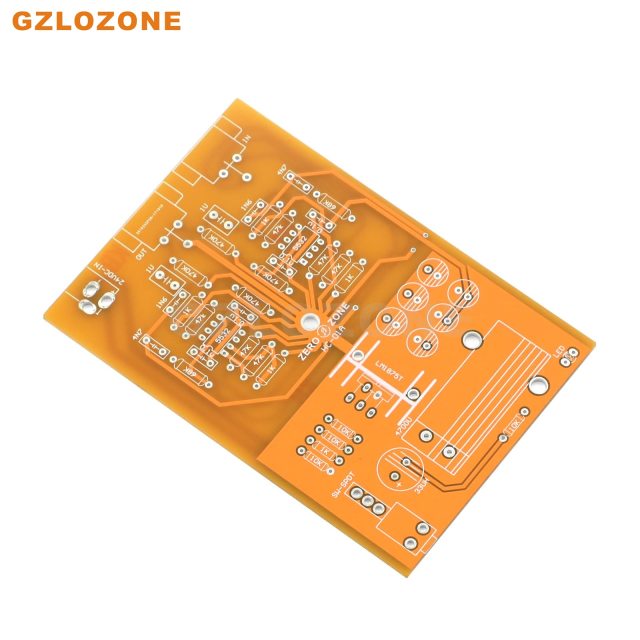 ZEROZONE Stereo MM Turntable Preamplifier HC-01A Phono Amplifier Bare PCB Base On DUAL Circuit