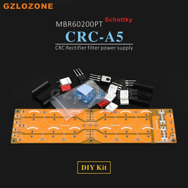 CRC-A5 HIFI Pure Class A amplifier Schottky CRC Rectifier filter power supply DIY Kit/Semi-finished board For PASS A3/A5