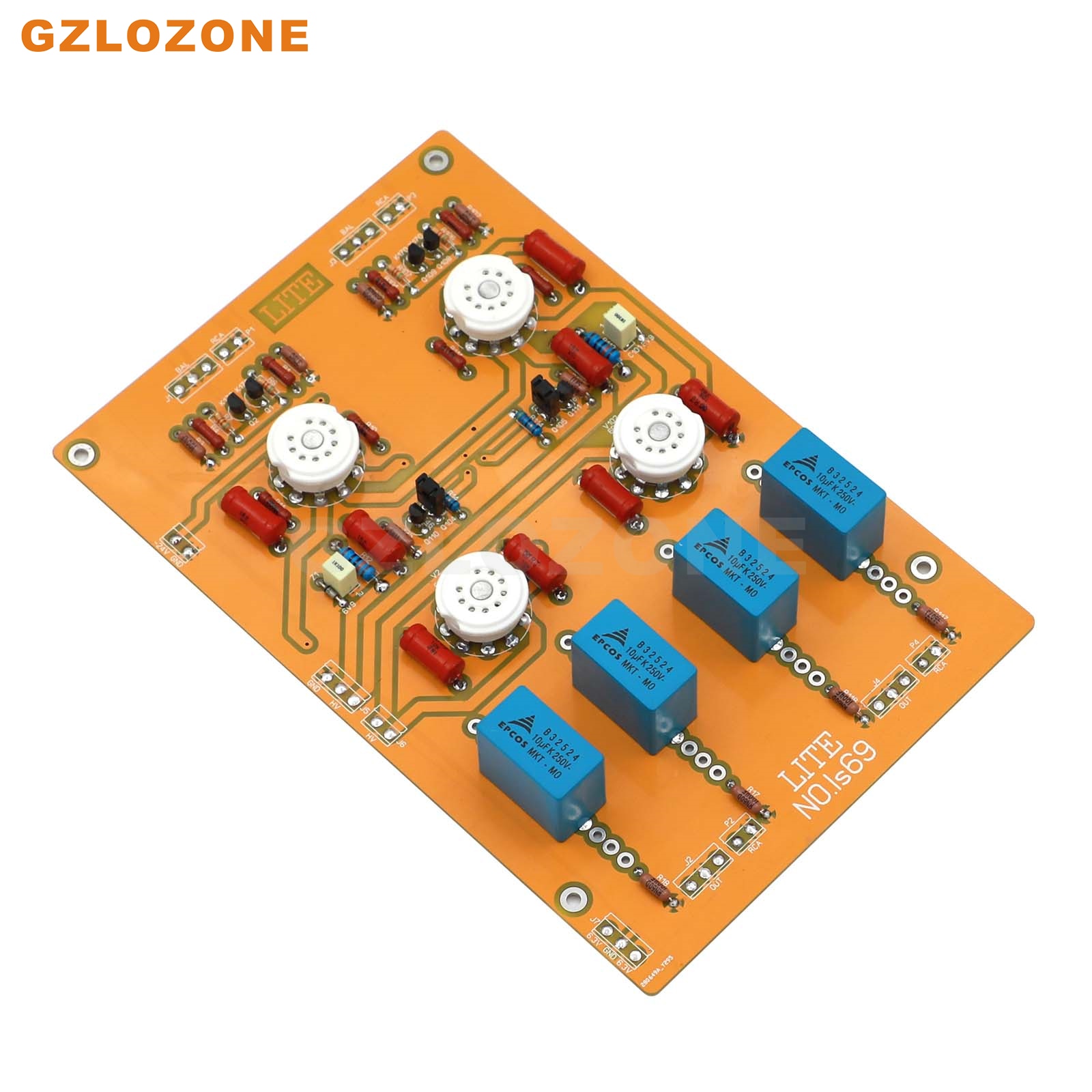 LITE LS69 Fully Balanced 6922 Tube Preamplifier DIY Kit/Finished Board (No Tubes)