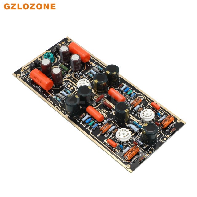 ZEROZONE HI-END A34 Tube MM RIAA Turntables M7 Phono amplifier Finished board Base on Marantz 7