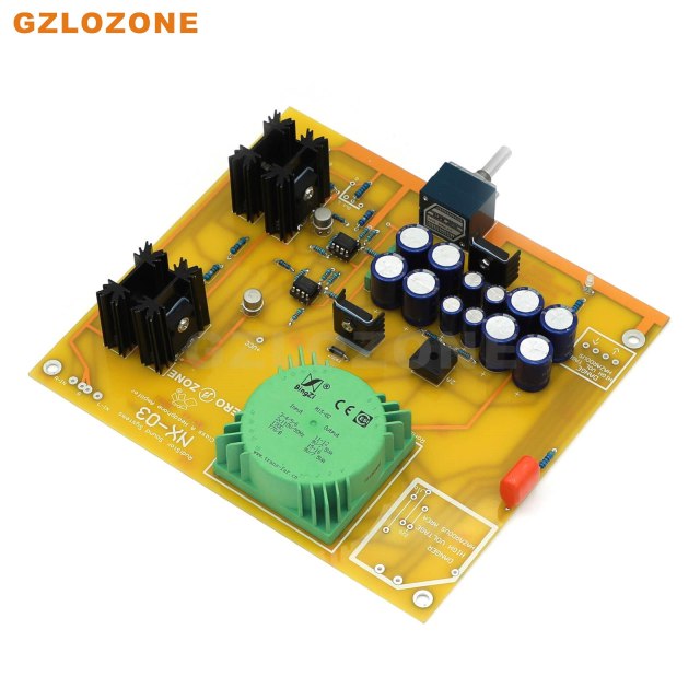 ZEROZONE NX03 Headphone amplifier Base on RudiStor NX-03 DIY Kit/Finished board (Optional)