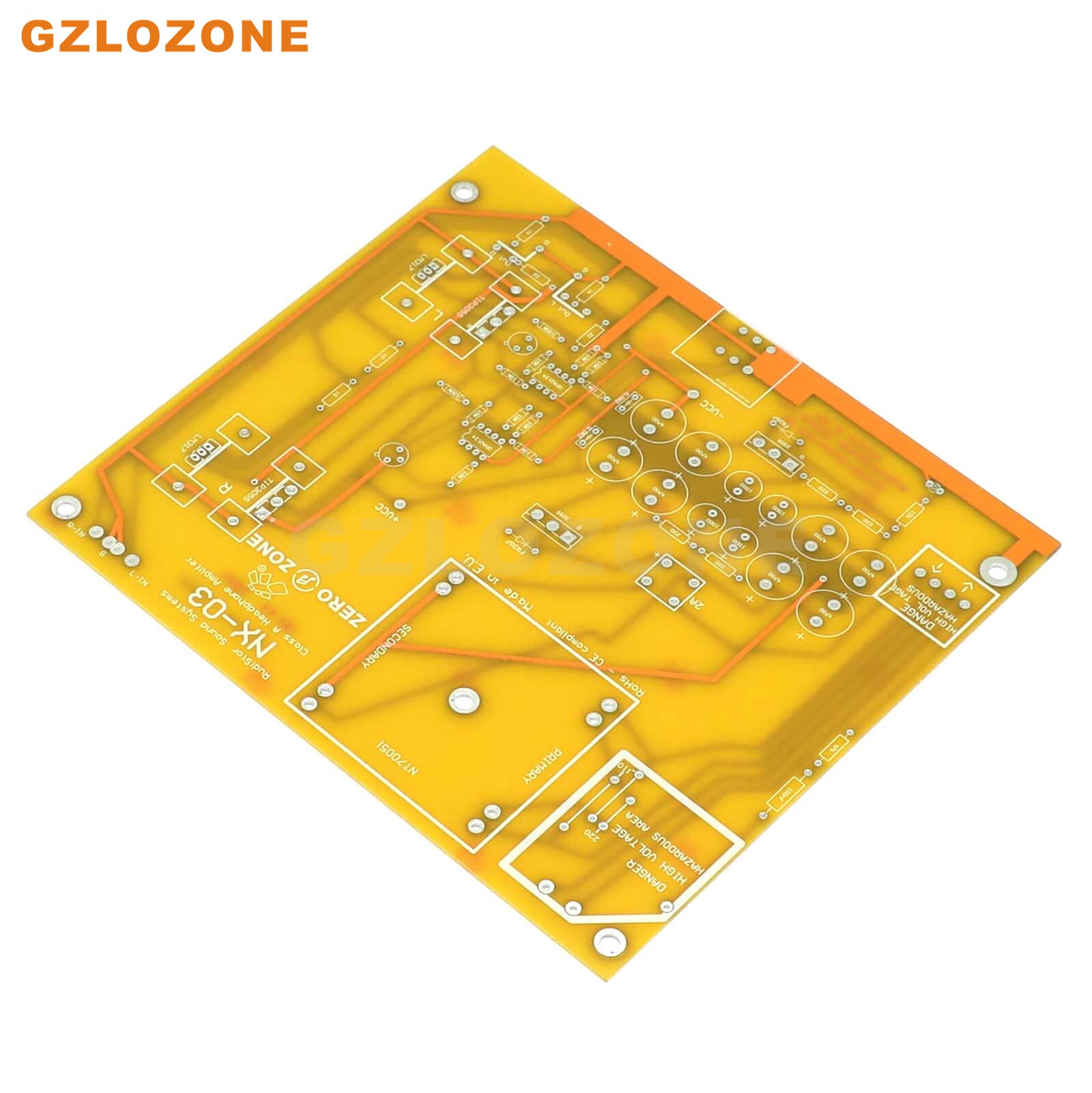 ZEROZONE NX03 Headphone amplifier Base on RudiStor NX-03 Bare PCB