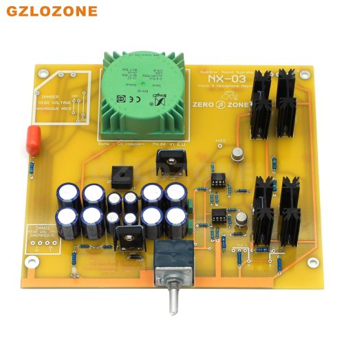 ZEROZONE NX03 Headphone Amplifier Base On RudiStor NX-03 DIY Kit/Finished Board (Optional)