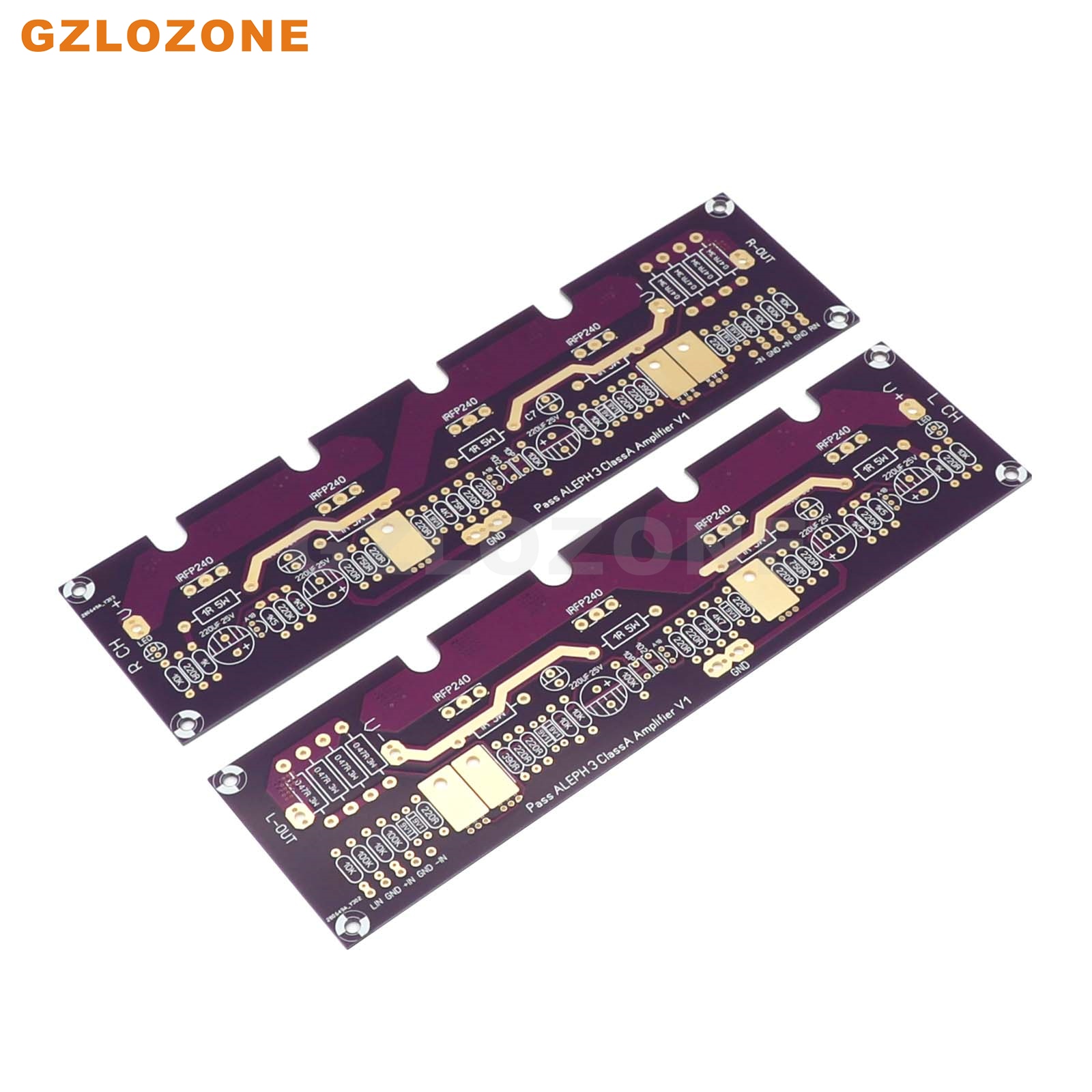2CH HIFI PASS A3 FET Pure Class A Power Amplifier PCB Base On PASS Labs Aleph 3