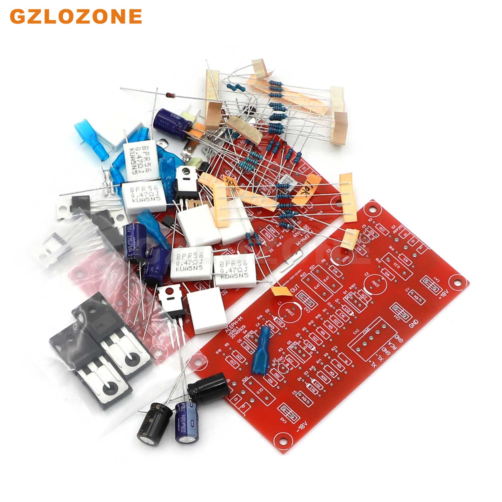 One Pair Stereo PASS ALEPH-M 16W Pure Class A Power Amplifier DIY Kit/Finished Board
