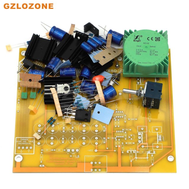 ZEROZONE NX03 Headphone amplifier Base on RudiStor NX-03 DIY Kit/Finished board (Optional)
