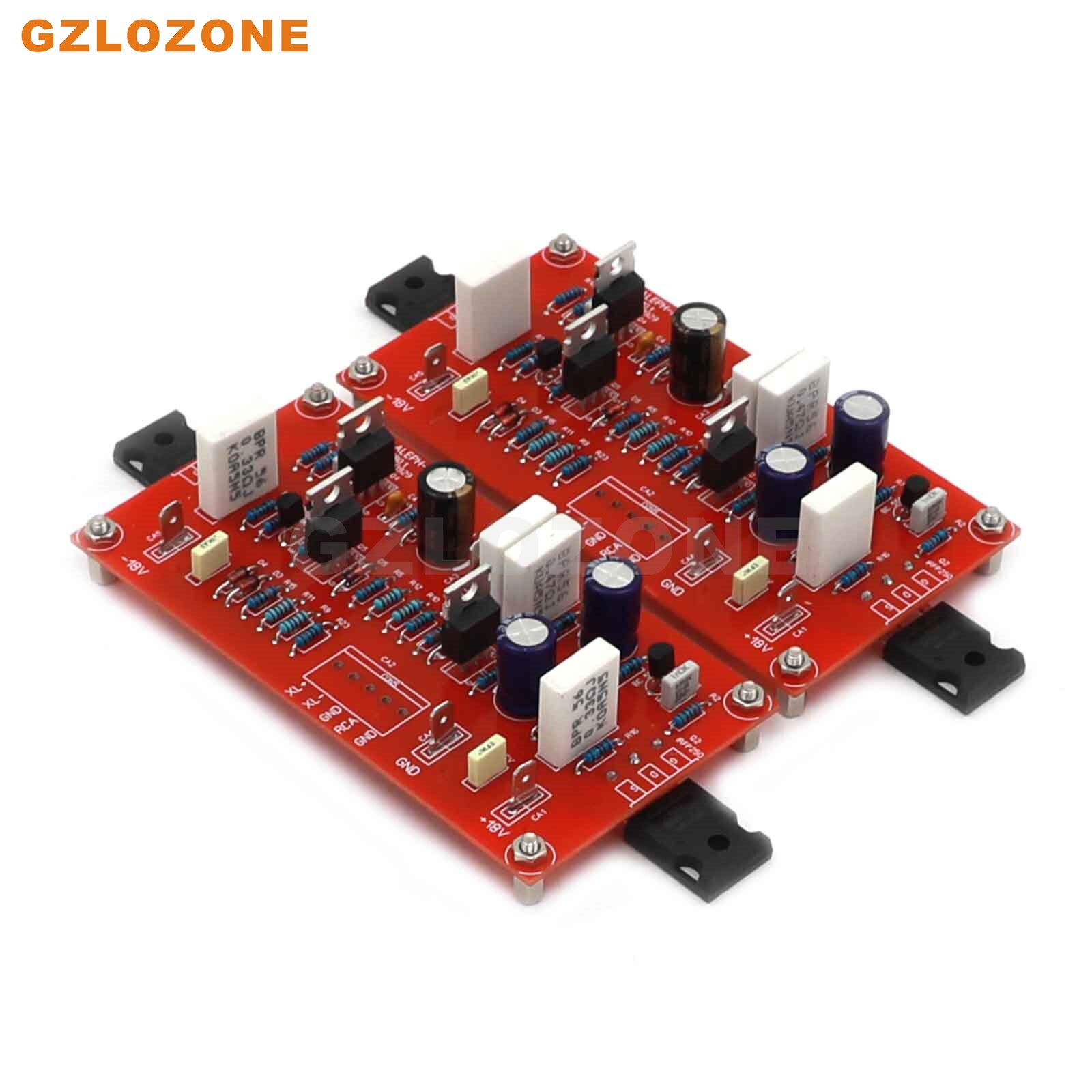 One Pair Stereo PASS ALEPH-M 16W Pure Class A Power Amplifier DIY Kit/Finished Board