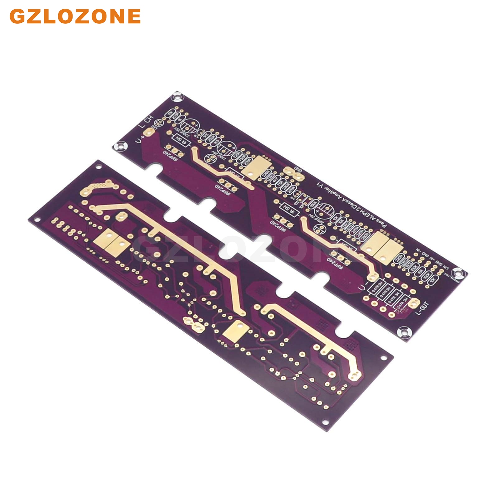 2CH HIFI PASS A3 FET Pure Class A Power Amplifier PCB Base On PASS Labs Aleph 3