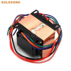 50W Type-EI Pure Copper Transformer With Copper Foil Shield For M7 Tube MM Phono Amplifier 265V+6.3V+12.6V