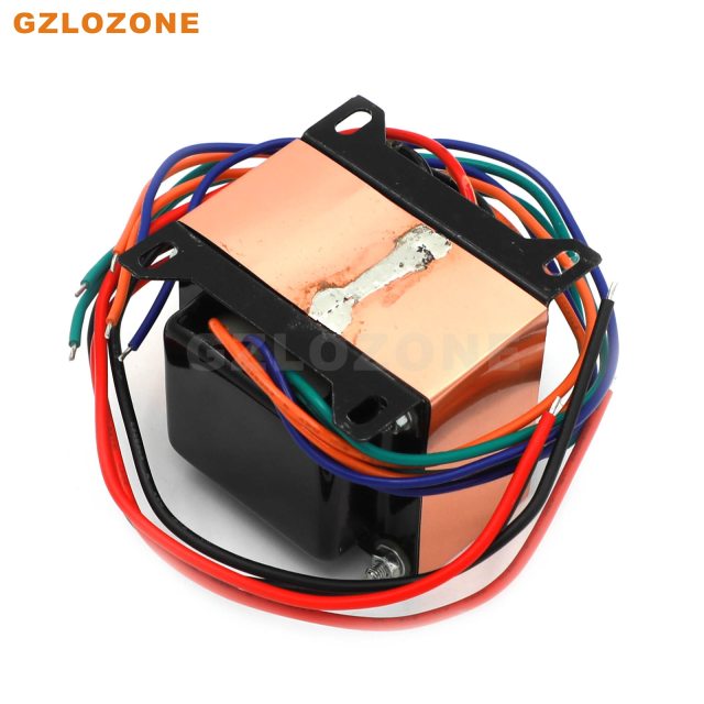 50W Type-EI Pure Copper Transformer With Copper Foil Shield For M7 Tube MM Phono Amplifier 265V+6.3V+12.6V