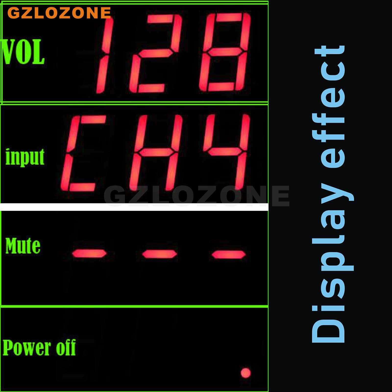 2 Channel Stereo PGA2311 Preamplifier Remote Volume Controller With Dual Display DIY Kit/Finished Board