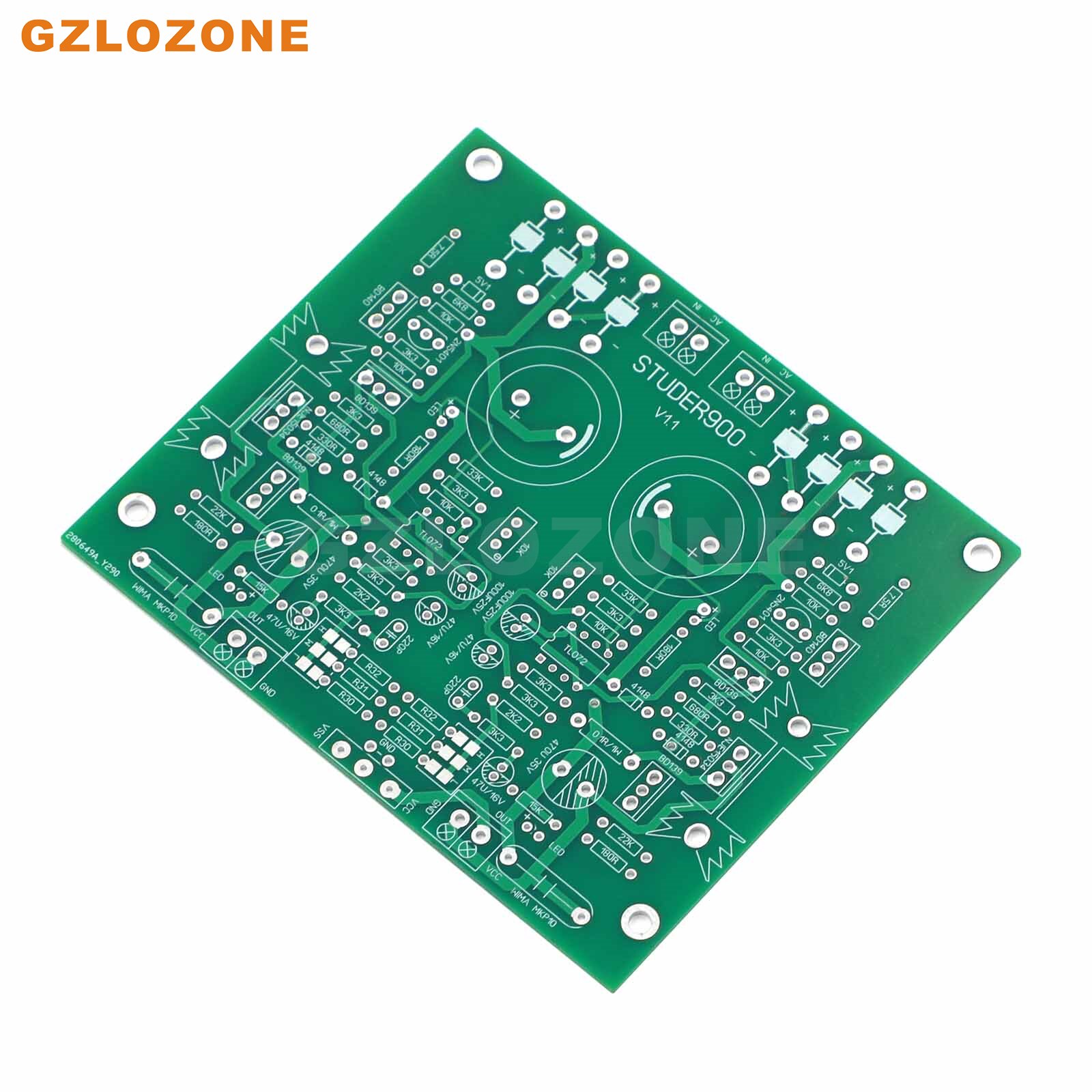 Base On STUDER 900 Circuit 2 Way Power Supply Bare PCB For Preamplifier/DAC