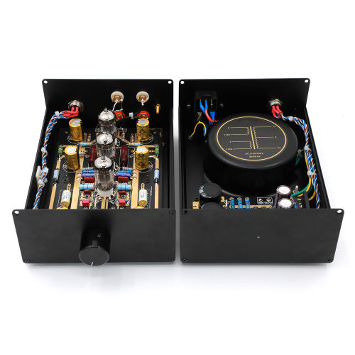HIFI Split Type-MM ECC83 Tube Phono Amplifier Base On EAR834 With Volume Control