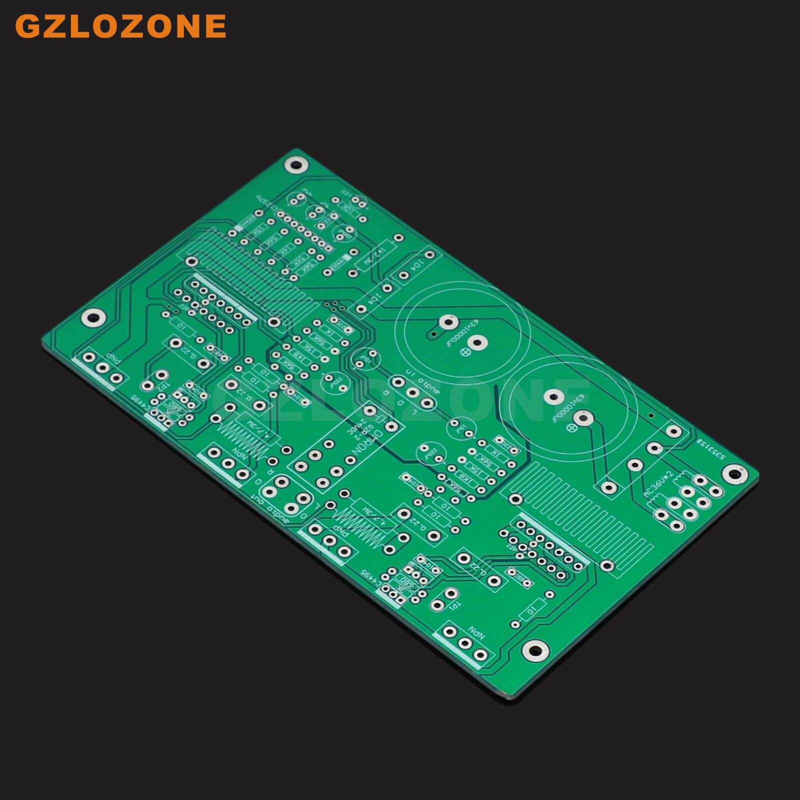Stereo UPC1342V+NJW0302G/NJW0281G Class AB Power Amplifier Bare PCB 150W+150W