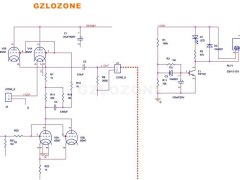 HI-END Stereo 6SN7 6N8P Tube Preamplifier Base On Rogue99 Preamp circuit With power supply Bare PCB
