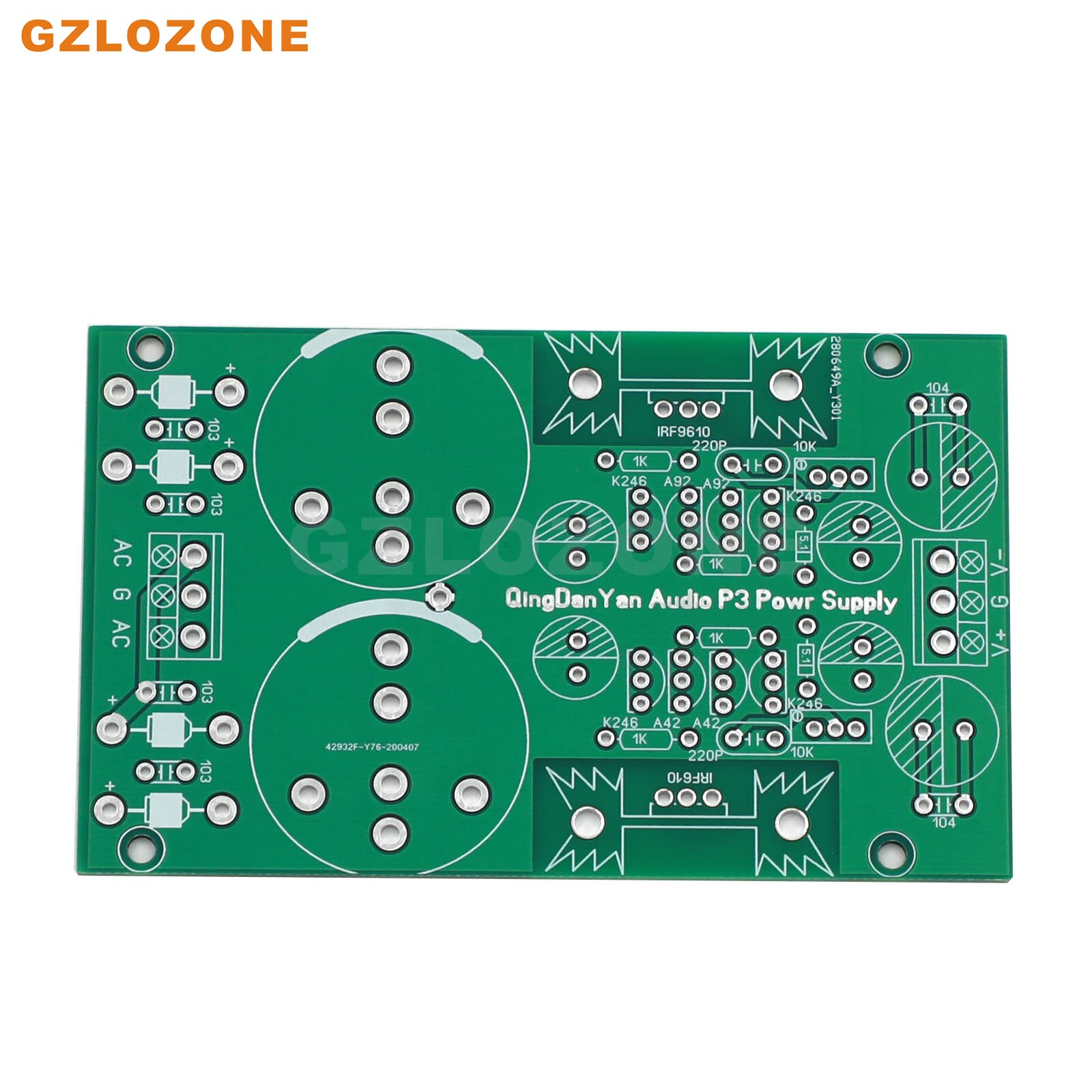 P3 Wata High Speed DC Regulated Power Supply Bare PCB For Updates CD /DAC/Preamp