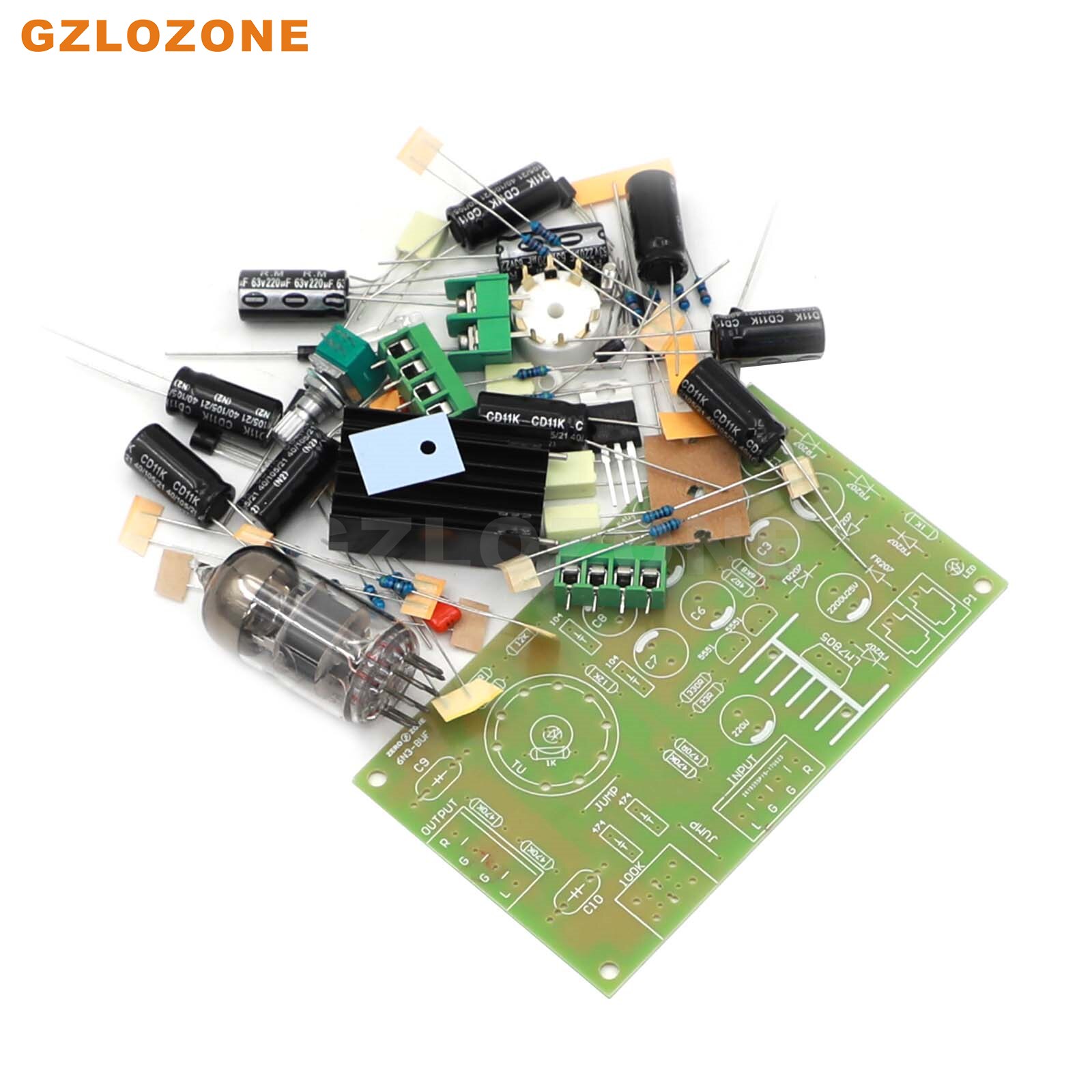 ZEROZONE 6N3 Tube Buffer Preamplifier DIY Kit/Finished Board