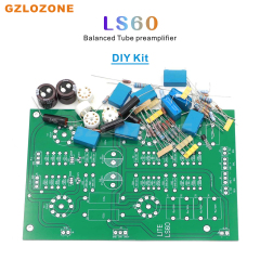 ZEROZONE HIFI LS60 Balanced 6DJ8+12AU7 Tube Preamplifier DIY Kit/Finished Board (No Tubes)
