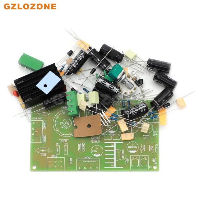 ZEROZONE 6N3(5670) Tube Buffer Preamplifier DIY Kit/Finished Board (No Tube)