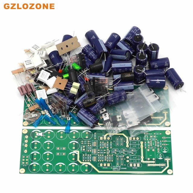ZEROZONE PA3 Stereo Single-ended Class A Power amplifier DIY Kit/Finished board Base on PASS A3 30W+30W