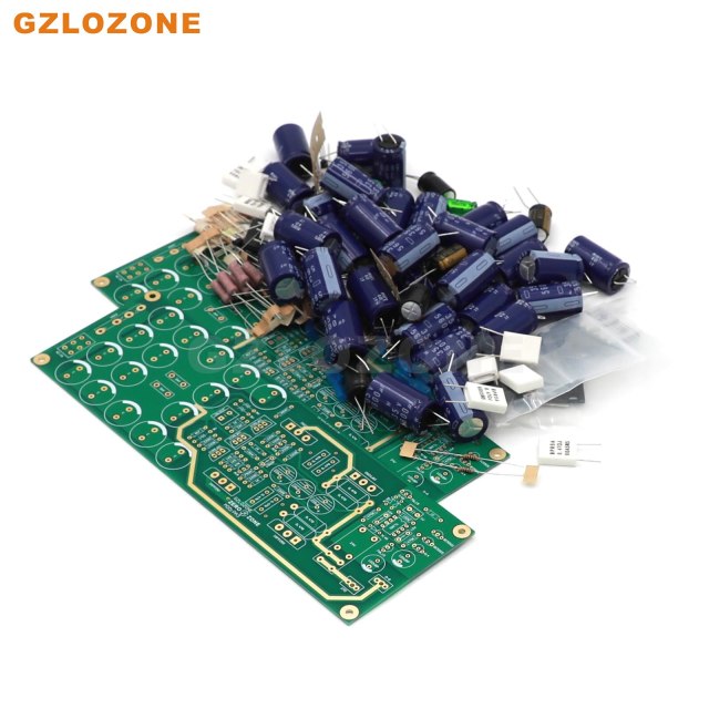 ZEROZONE PA3 Stereo Single-ended Class A Power amplifier DIY Kit/Finished board Base on PASS A3 30W+30W