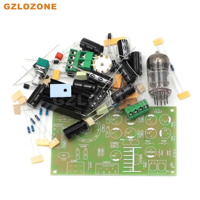 ZEROZONE 6N3 Tube Buffer Preamplifier DIY Kit/Finished Board