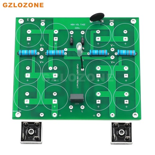 PASS CRC FirstWatt Rectified Filter Power Supply DIY Kit/Semi Finished Board For F7/F8 With Surge And Temperature Control Switch