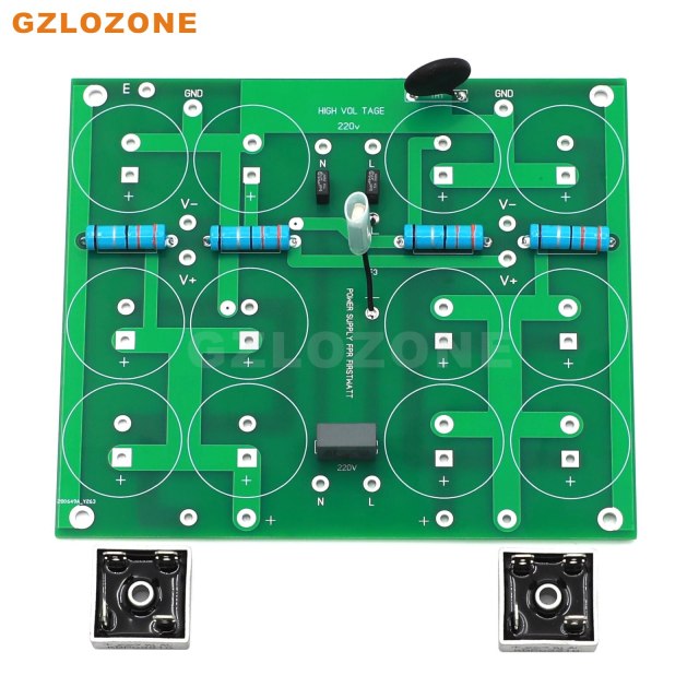 PASS CRC FirstWatt Rectified filter power supply DIY Kit/Semi finished board For F7/F8 With surge and temperature control switch