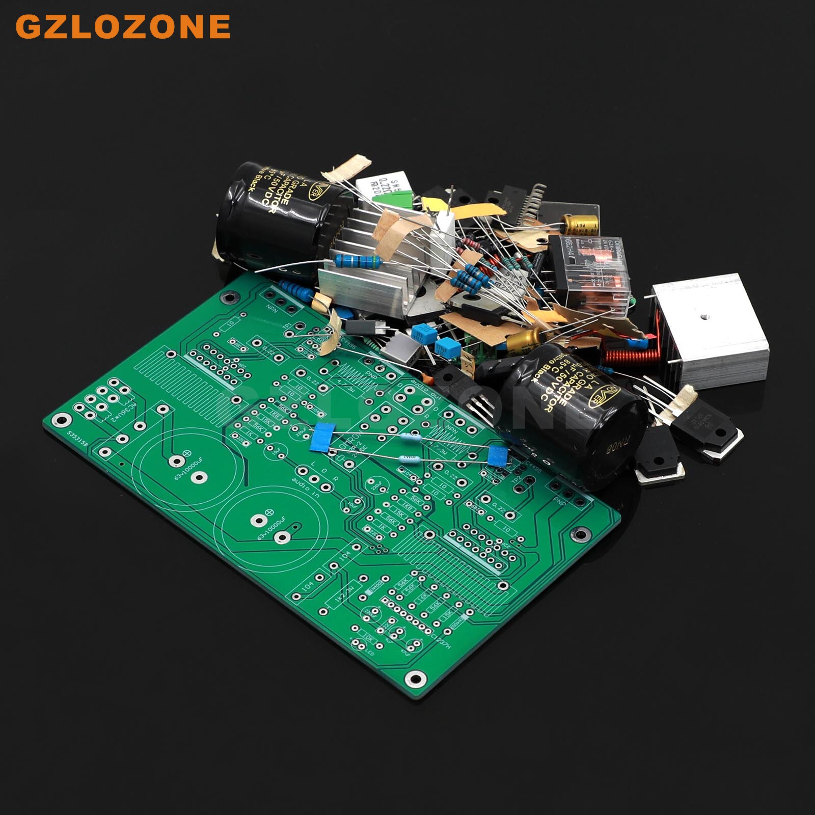 Stereo UPC1342V+NJW0302G/NJW0281G Class AB Power Amplifier DIY Kit/Finished Board 150W+150W