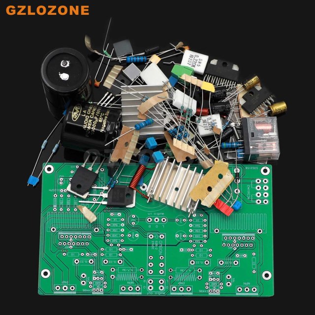 Stereo UPC1342V+NJW0302G/NJW0281G Class AB Power Amplifier DIY Kit/Finished Board 150W+150W