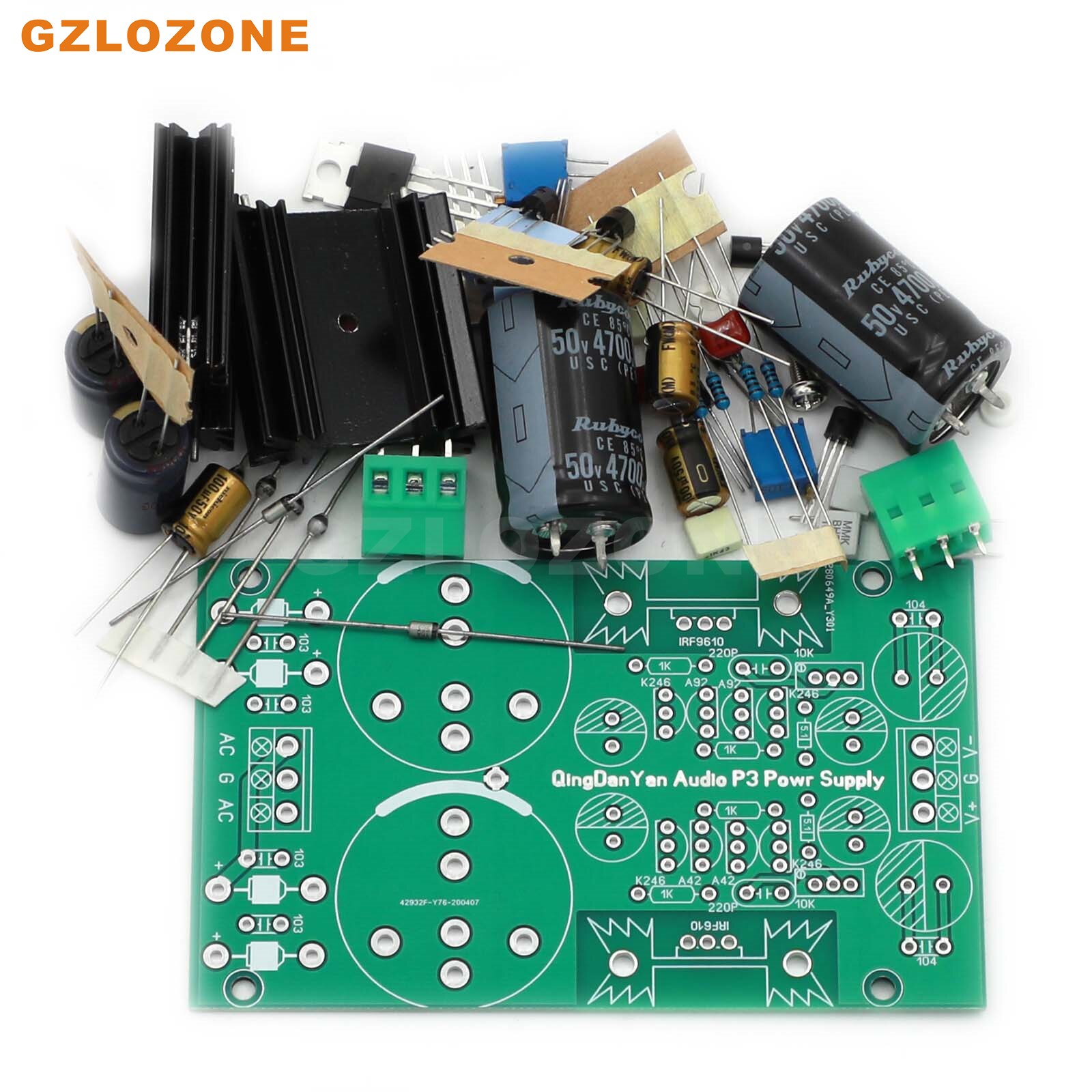 P3 Wata High Speed DC Regulated Power Supply Bare DIY Kit/Finished Board For Updates CD /DAC/Preamp