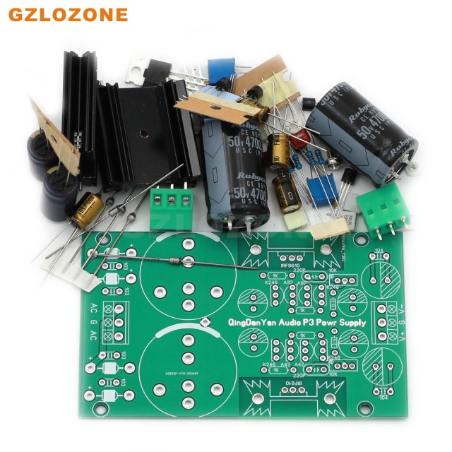 P3 Wata High Speed DC Regulated Power Supply Bare DIY Kit/Finished Board For Updates CD /DAC/Preamp