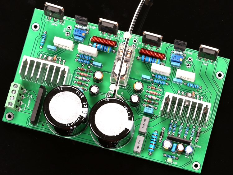 Stereo UPC1342V+NJW0302G/NJW0281G Class AB Power Amplifier DIY Kit/Finished Board 150W+150W