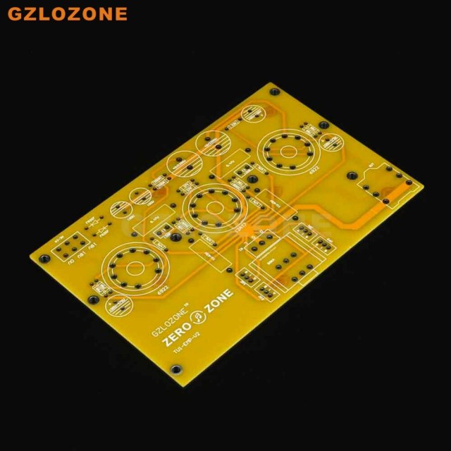 TU1-EMP V2 6922+12AT7 Tube Headphone Amplifier PCB/DIY Kit/Finished Board (No Tube)