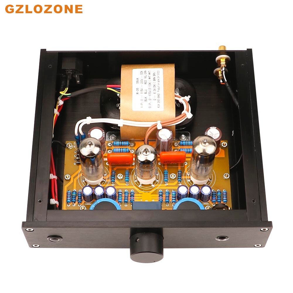 TU-2 Modified WCF 6N2+6N6 Tube Headphone Amplifier CRCRC Filtering